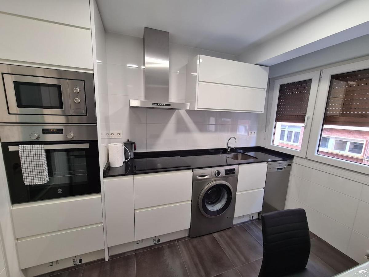 124A Apartamento moderno 3 habitaciones Gijon Bagian luar foto